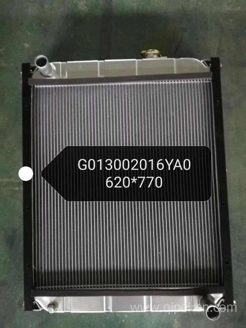 重汽王牌717微卡暖風(fēng)水箱與中冷器原廠配件詳解